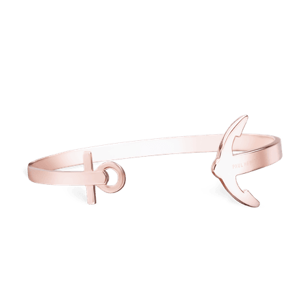 Anchor Bracelet ANCUFF Rose Gold Stainless Steel | PAUL HEWITT