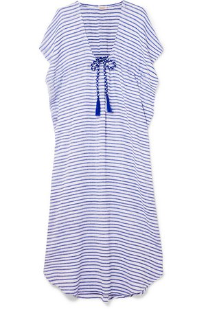 Jaline | Camilla striped cotton maxi dress | NET-A-PORTER.COM