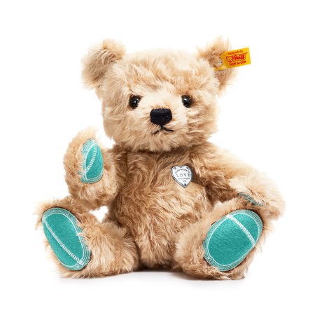 Tiffany x Steiff Return to Tiffany® Love classic teddy bear in mohair, 10.5". | Tiffany & Co.