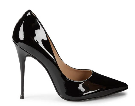 saks fifth - patent leather pump