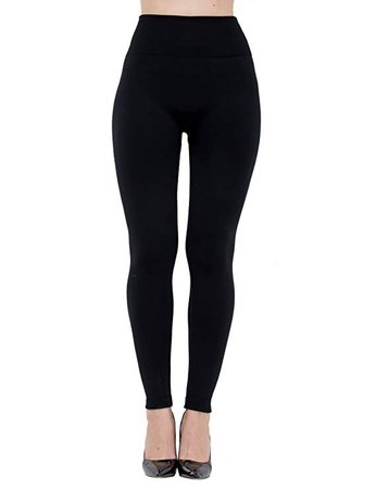 Fleece Lined Leggings for Women High Waist,Elastic and Slimming Thick Leggings Winter 1 Pack: Amazon.ca: Clothing & Accessories