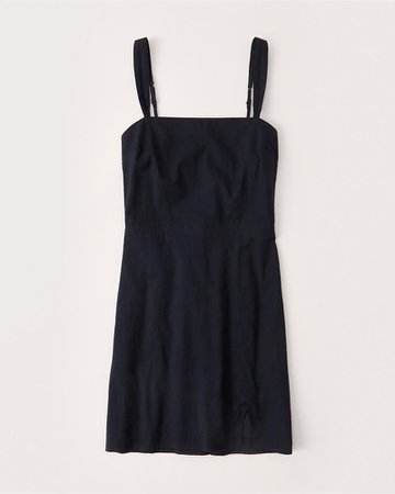 Women's Wide Strap Mini Dress | Women's New Arrivals | Abercrombie.com