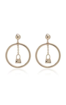 L'anneau Chiquito Gold-Tone Earrings By Jacquemus | Moda Operandi