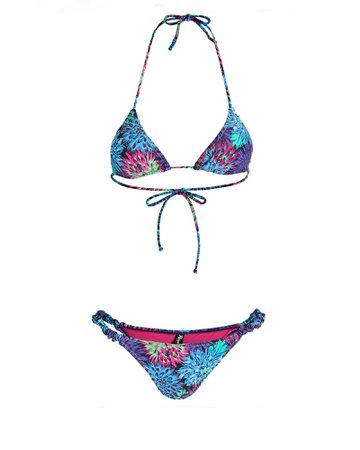 Reina Olga Scrunchie Floral Bikini Set | INTERMIX®