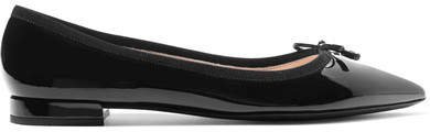 Patent-leather Ballet Flats - Black