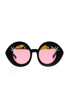 Eyes For You Oversized Round Sunglasses by Karen Walker X Disney | Moda Operandi