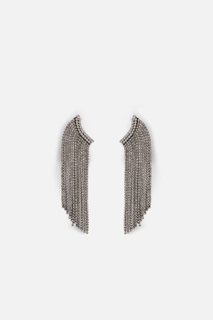 SPARKLY EARCUFF EARRINGS - View all-DRESSES-WOMAN | ZARA United States