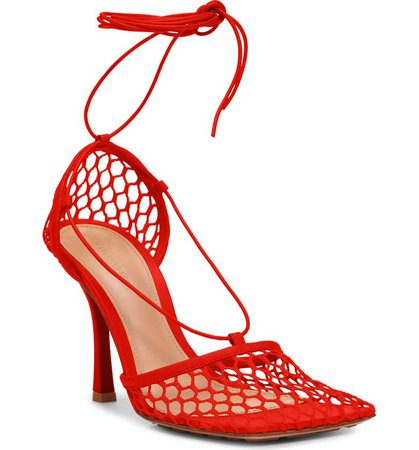 bottega veneta red heels - Google Search
