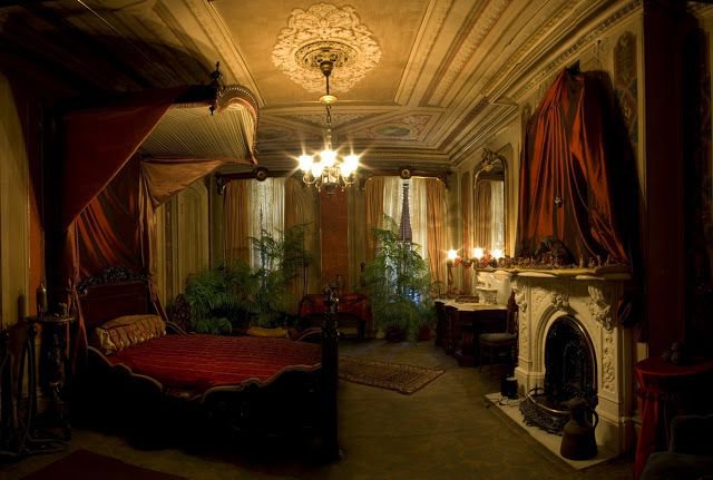 Victorian master bedroom