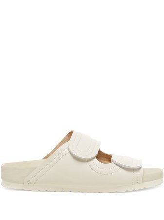 Shop Birkenstock Larker touch-strap sandals with Express Delivery - FARFETCH