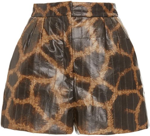 Dolce & Gabbana High-Rise Leopard Shorts Size: 38