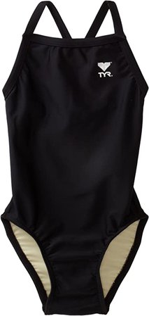 Amazon.com : TYR Sport Girls' Solid Diamondback Swim Suit (Black, 20) : Athletic One Piece Swimsuits : Clothing, Shoes & Jewelry