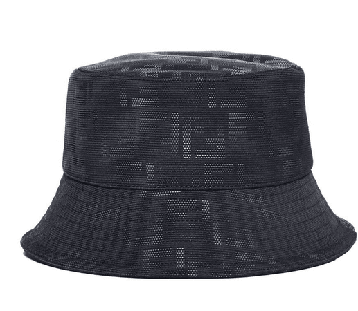 black bucket hat fendi