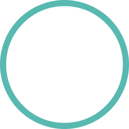 Turquoise circle | Free SVG