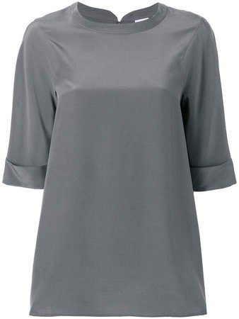 short-sleeve blouse