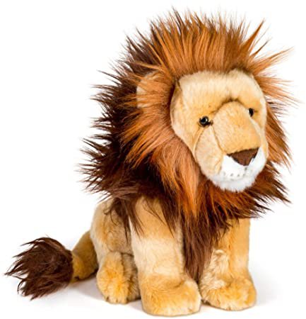 Amazon.com: Wildlife Tree 12 Inch Stuffed Lion Plush Floppy Animal Kingdom Collection: Toys & Games