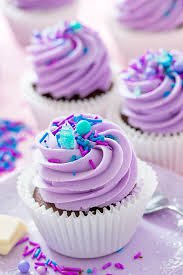 purple cupcakes - Google Search