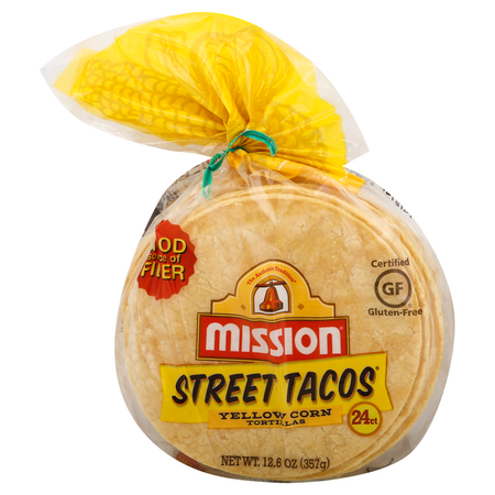 Save on Mission Street Tacos Yellow Corn Tortillas Gluten Free - 24 ct Order Online Delivery | Giant