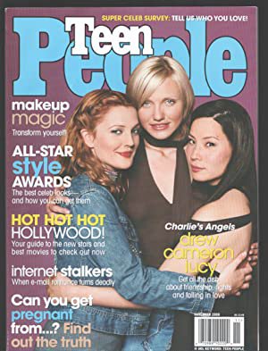 Teen People 11/2000-Time-Charlie's Angels cover & story-Insert still attached-VF: (2000) Magazine&nbsp;/&nbsp;Periodical | DTA Collectibles