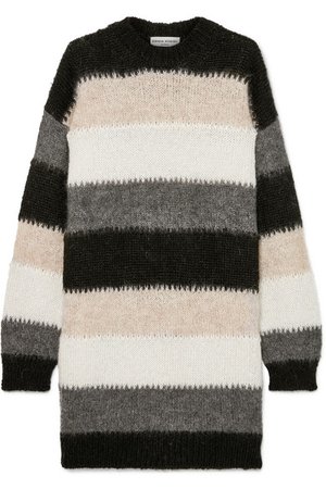 Sonia Rykiel | Oversized striped mohair-blend sweater | NET-A-PORTER.COM