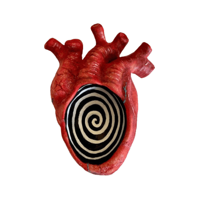 cias pngs // spiral heart