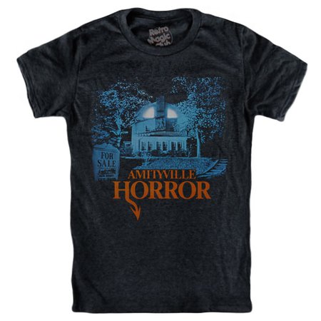 AMITYVILLE HORROR T-shirt – Retro Magic Store blue red