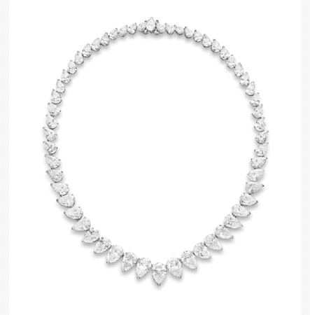 Special Notice The Collection of Elizabeth Taylor A DIAMOND LINE NECKLACE, BY CARTIER