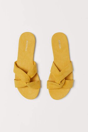 Sandals - Yellow