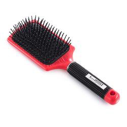 Paddle Hair Brush with Rubber Handle | HSI Professional