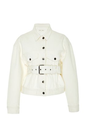 Proenza Schouler white belted jacket $575 www.modaoperandi.com