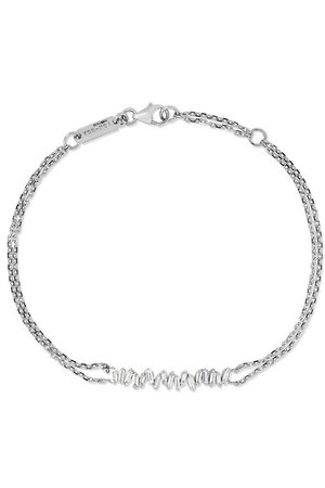 Suzanne Kalan | 18-karat white gold diamond bracelet | NET-A-PORTER.COM
