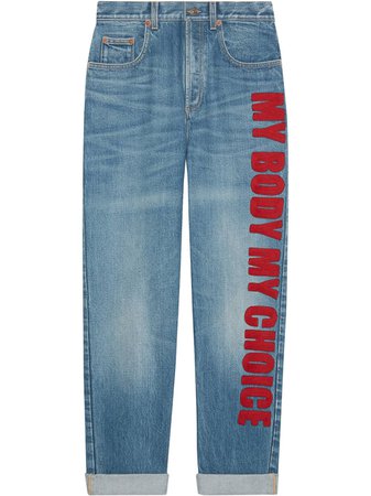 Gucci My Body My Choice Jeans - Farfetch