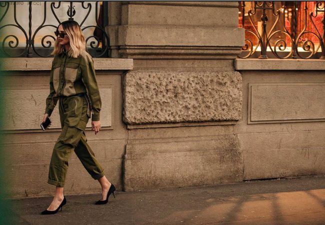 Milan fashion week , Street style