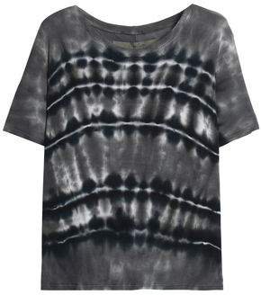 Tie-dyed Ribbed Jersey T-shirt