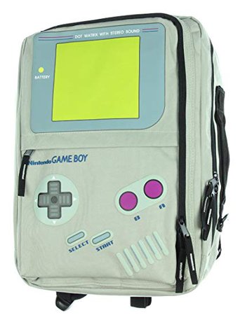 Nintendo Game Boy Convertible Backpack Computer Laptop Messenger Bag Tote: Seven Times Six