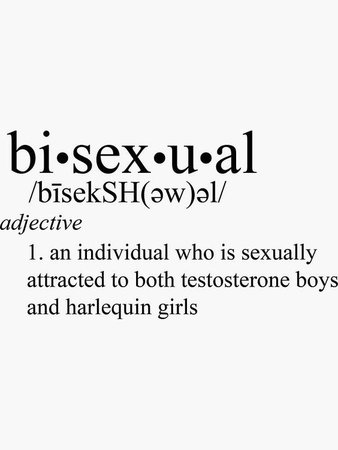 Bisexual definition text