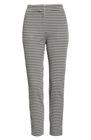 Max Mara Bruno Houndstooth Knit Ankle Pants | Nordstrom