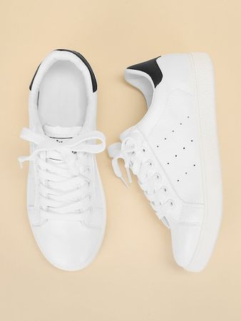 Lace-up Low Top Sneakers | SHEIN