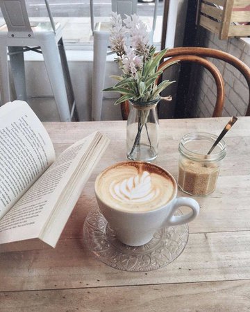 light book coffee date ☕️