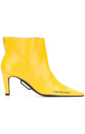 OFF-WHITE pointed toe boots $1,495