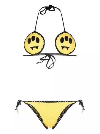 BARROW logo-print Bikini Set - Farfetch