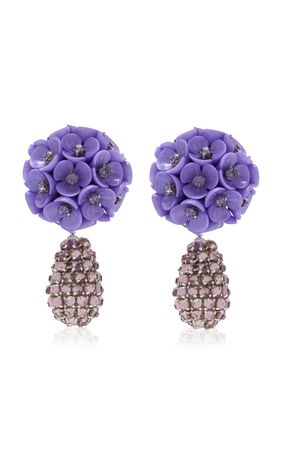 Bouquet Drop Earrings By Oscar De La Renta | Moda Operandi