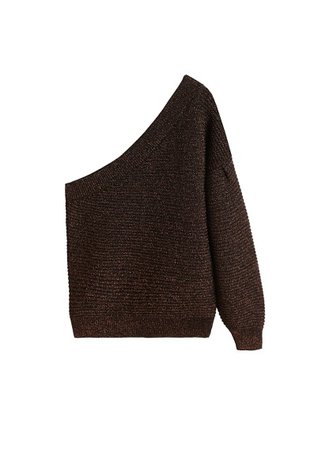 MANGO Metal thread sweater