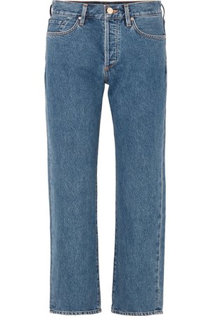 Goldsign | The Relaxed mid-rise straight-leg jeans