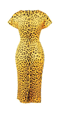 d&g animalier cheetah dress