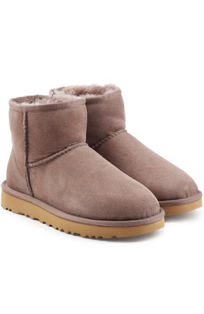 Classic Mini Suede Boots Gr. US 10