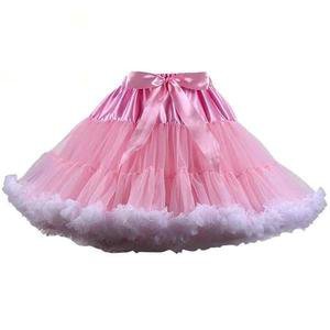 Pink Luxury Silk Ruffled Tutu Skirt Petticoat Kawaii | DDLG Playground