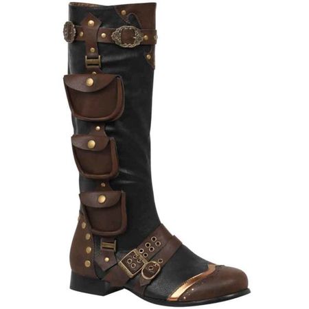 Steampunk Excursion Boots - FW1075 - Medieval Collectibles