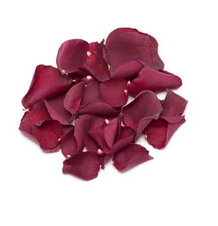 Freeze dried Burgundy wedding confetti Rose petals, natural biodegradable confetti (Shiraz)