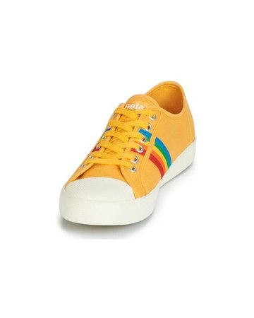 Gola Coaster Rainbow Shoes (trainers) in Yellow - Lyst